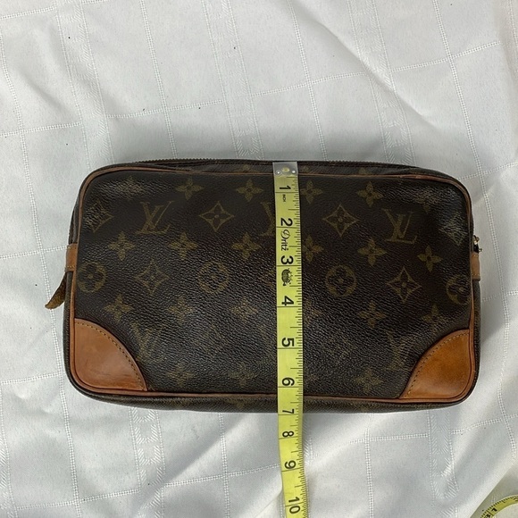 Louis Vuitton Monogram Pochette Pouch Clutch Toiletry Bag - Picture 10 of 17